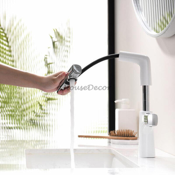 Modern bath shower mixer tap pull out spray additional view