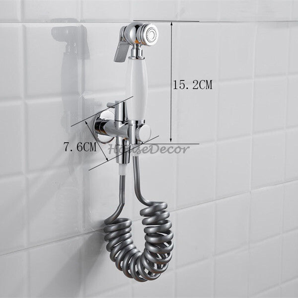 Chrome home product handheld shower set additional view
