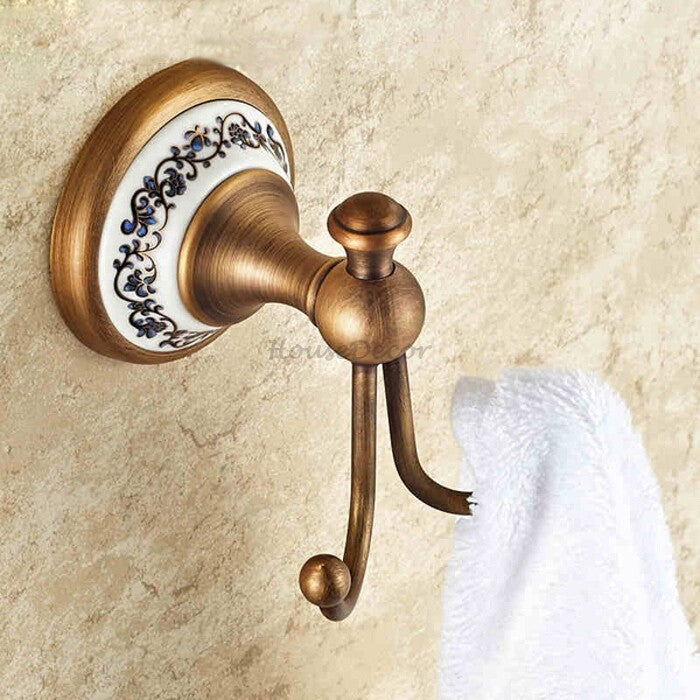 Modern Ceramic towel rack wall mounted design main view