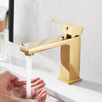 Polished Brass bath shower mixer tap single lever control additional view
