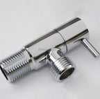 Chrome Brass bath shower mixer tap detailed product view detail view
