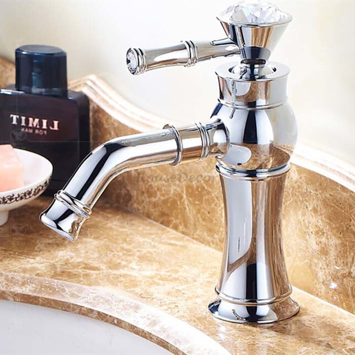 Chrome bath shower mixer tap swivel spout main view