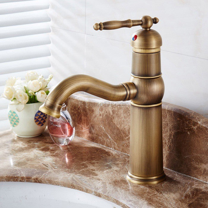Modern bath shower mixer tap deck mounted design detail view