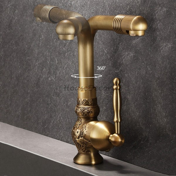 Modern bath shower mixer tap swivel spout additional view