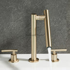 Modern bath shower mixer tap deck mounted design additional view