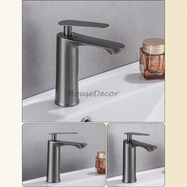 Modern bath shower mixer tap single lever control additional view
