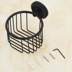 Modern toilet paper holder wall mounted design detail view