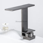 Brass bath shower mixer tap waterfall spout additional view