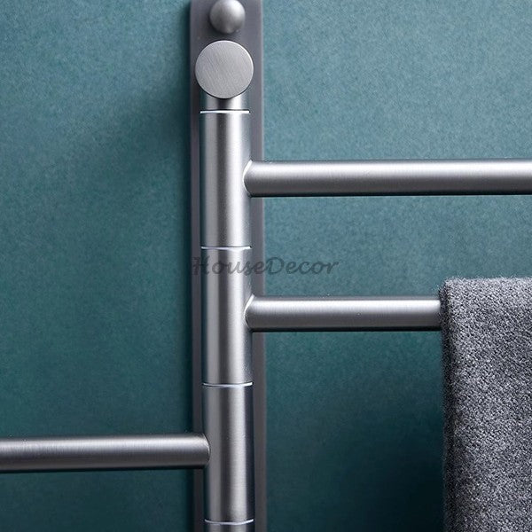 Modern Brass towel rack swivel spout additional view