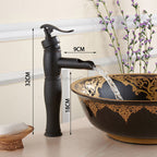 Black bath shower mixer tap deck mounted design additional view