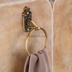 Modern towel ring detailed product view additional view