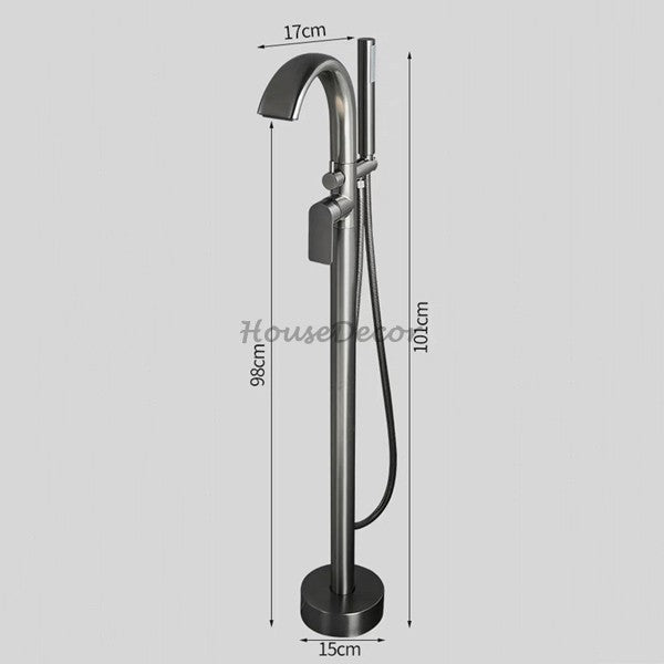 Modern bath shower mixer tap waterfall spout additional view