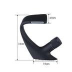 Modern bathroom basin mixer tap waterfall spout additional view