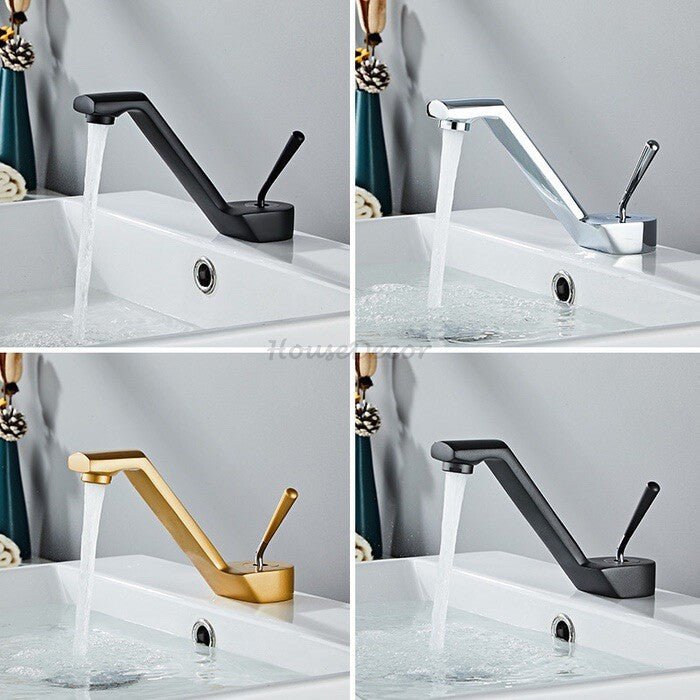 Modern bath shower mixer tap deck mounted design main view