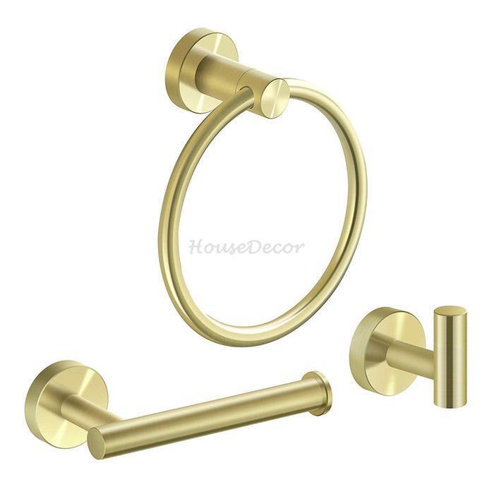 Gold towel ring detailed product view detail view