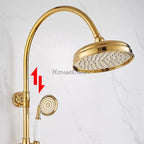 Modern Brass bath shower mixer tap handheld shower set additional view