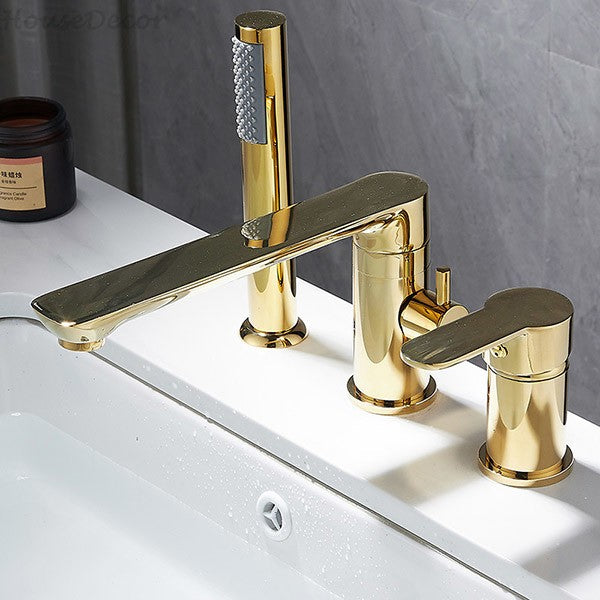 Modern bath shower mixer tap swivel spout additional view