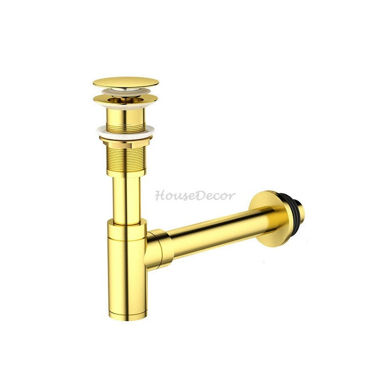 Modern basin bottle trap detailed product view additional view
