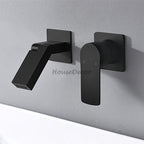 Modern bath shower mixer tap wall mounted design detail view