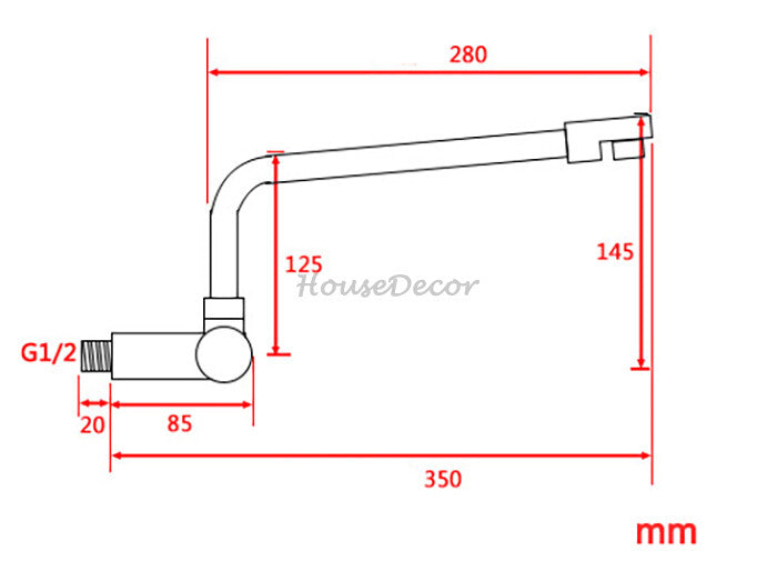 Chrome kitchen sink mixer tap swivel spout additional view