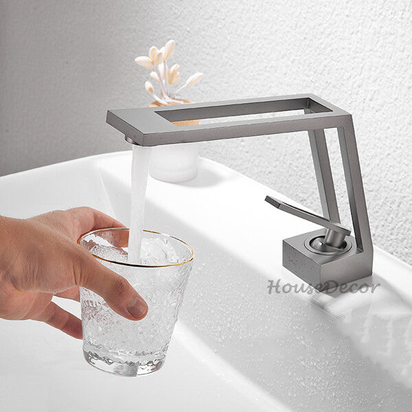 Modern bath shower mixer tap deck mounted design main view