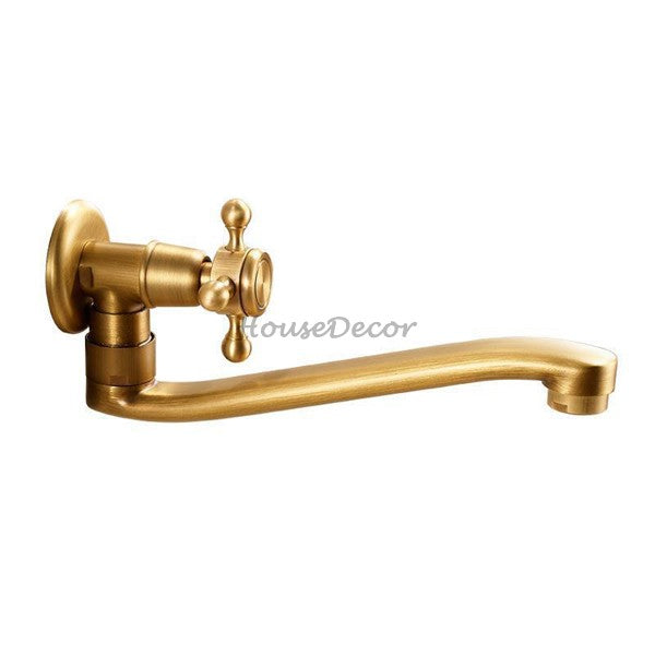 Modern utility faucet swivel spout main view