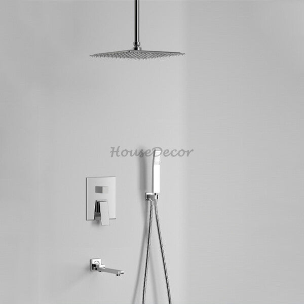 Modern bath shower mixer tap wall mounted design additional view