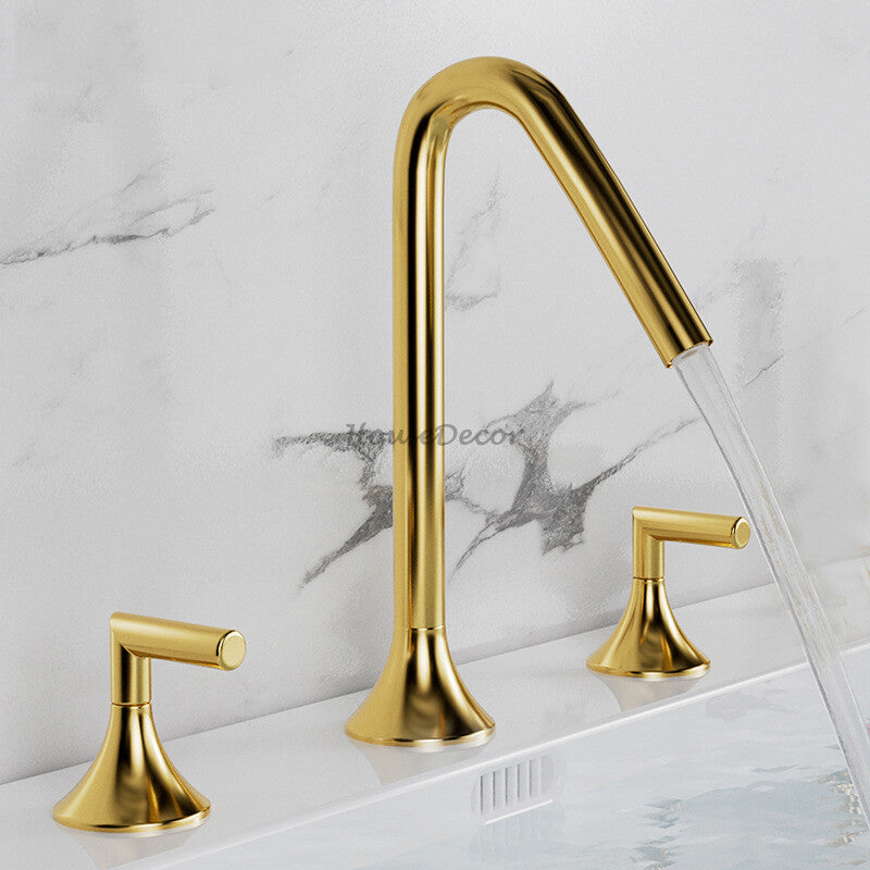 Modern bath shower mixer tap swivel spout additional view