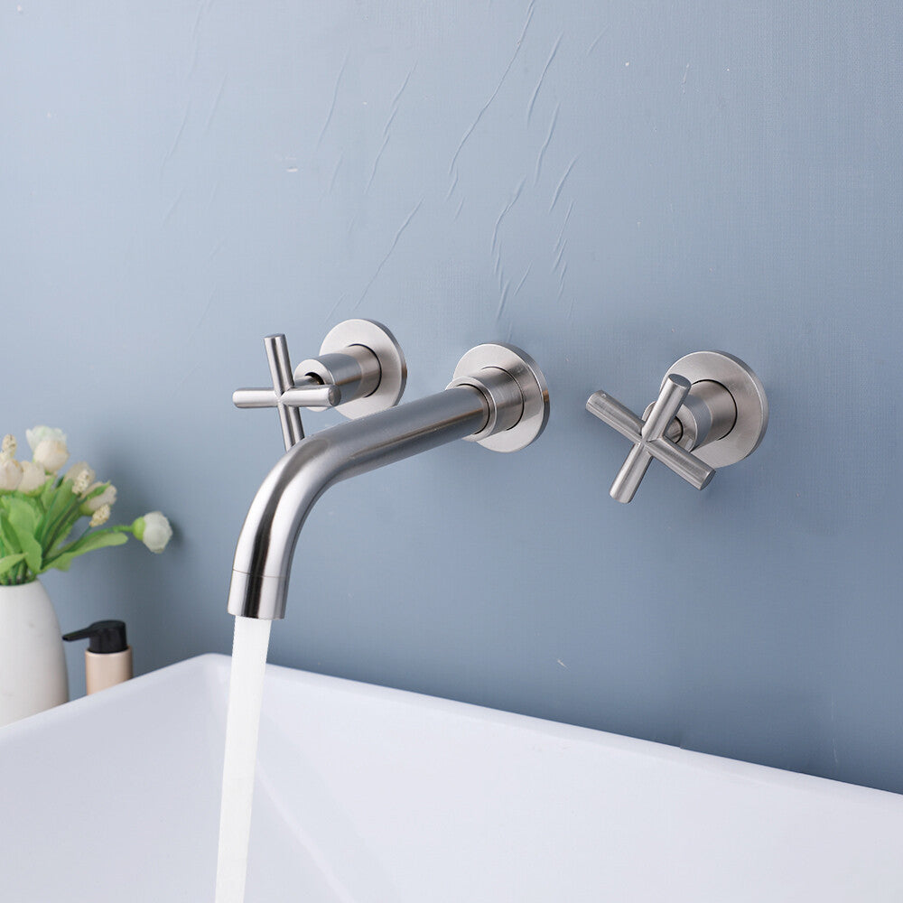 Brass bath shower mixer tap wall mounted design additional view