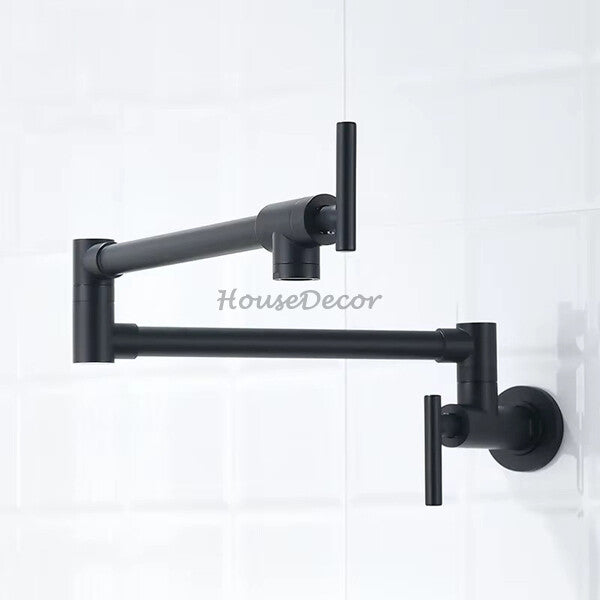 Modern kitchen sink mixer tap folding spout additional view
