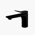 Modern Brass bath shower mixer tap single lever control detail view