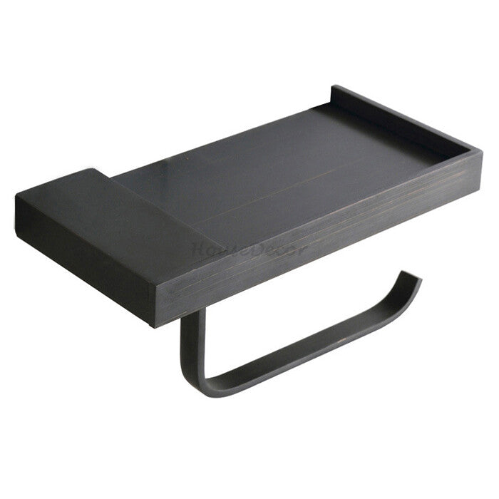 Modern toilet paper holder wall mounted design main view