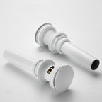 White basin waste detailed product view additional view