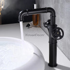 Modern bath shower mixer tap dual handle control additional view