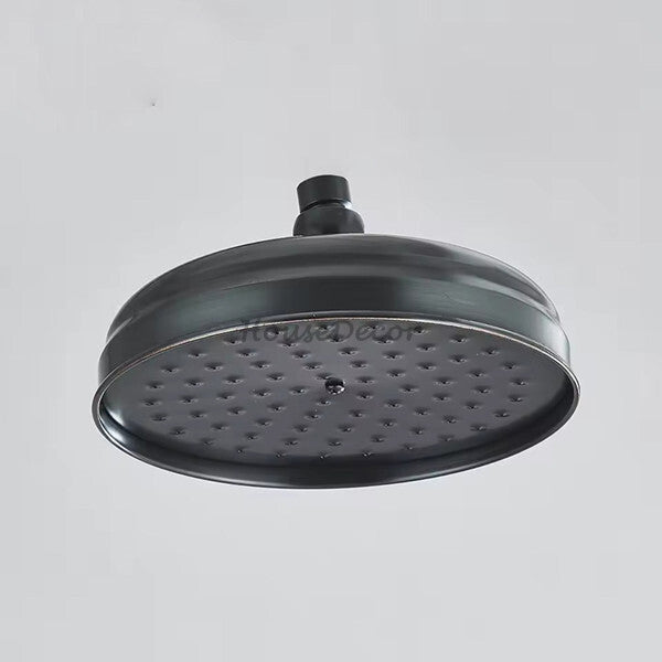 Antique Brass shower head detailed product view additional view