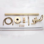 Modern bath shower mixer tap waterfall spout additional view