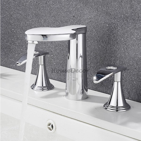 Modern bath shower mixer tap deck mounted design main view