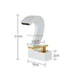 Modern bath shower mixer tap waterfall spout additional view
