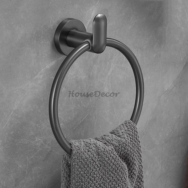 Modern Stainless Steel towel ring wall mounted design additional view