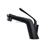 Modern bath shower mixer tap pull out spray main view