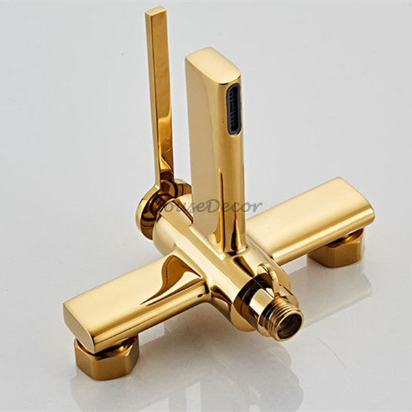 Modern Brass bath shower mixer tap detailed product view additional view