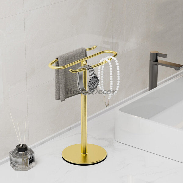 Modern Stainless Steel towel rack detailed product view additional view