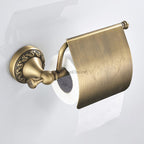 Antique Brass towel rack detailed product view additional view