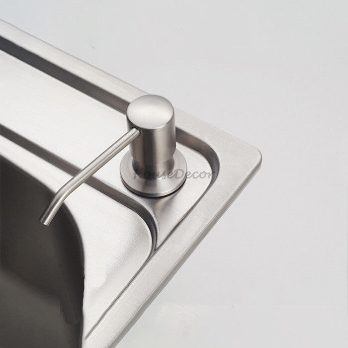 Modern kitchen sink mixer tap detailed product view main view