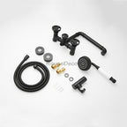 Modern bath shower mixer tap handheld shower set additional view