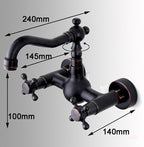 Modern kitchen sink mixer tap swivel spout additional view