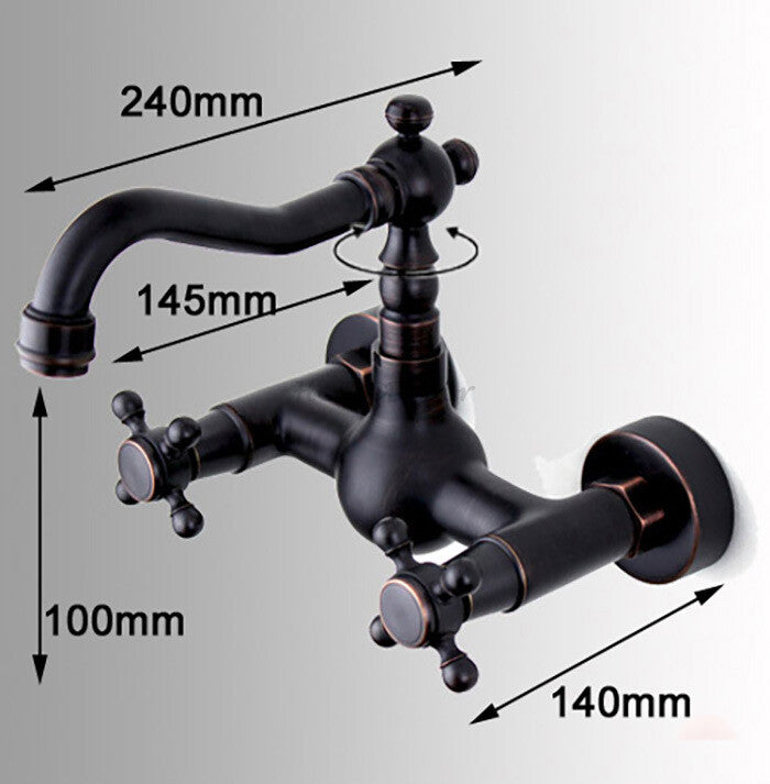 Modern kitchen sink mixer tap swivel spout additional view