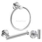 Gold towel ring detailed product view detail view