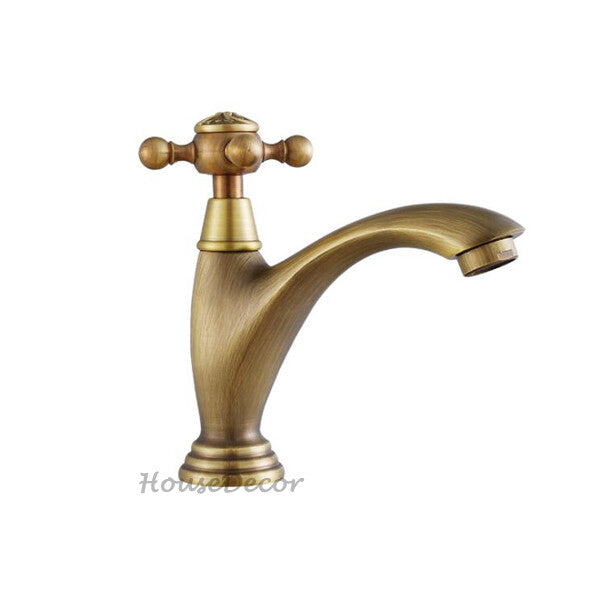 Antique Brass bath shower mixer tap detailed product view main view