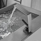 Modern bath shower mixer tap waterfall spout additional view